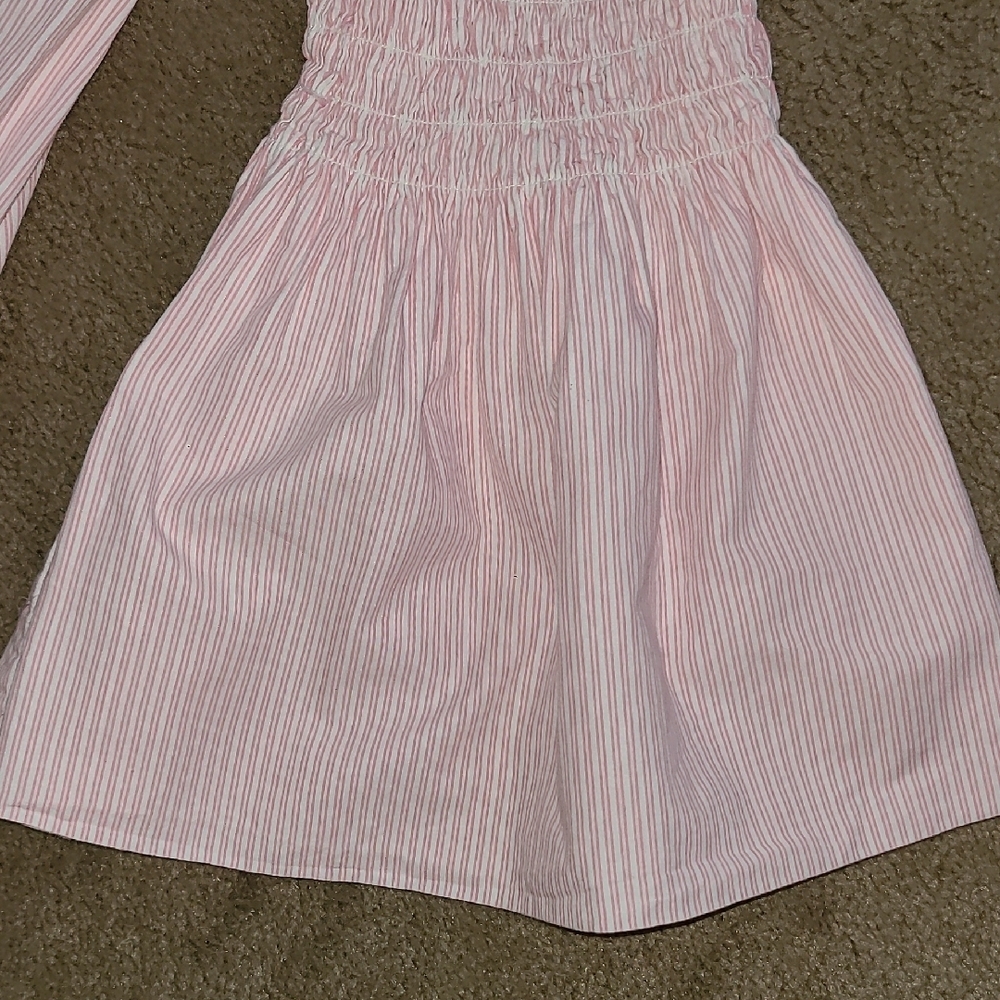 Zara Light Pink Bell Sleeve Blouse 100% Cotton - Picture 12 of 12